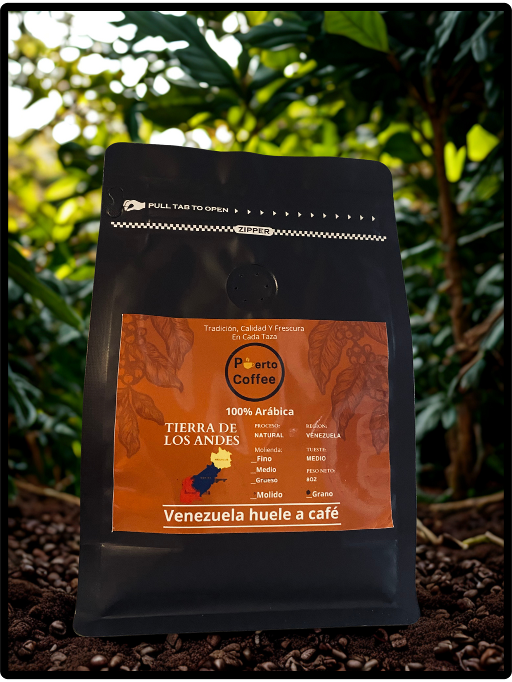 Café de Venezuela – 8 oz (Molido o Grano)